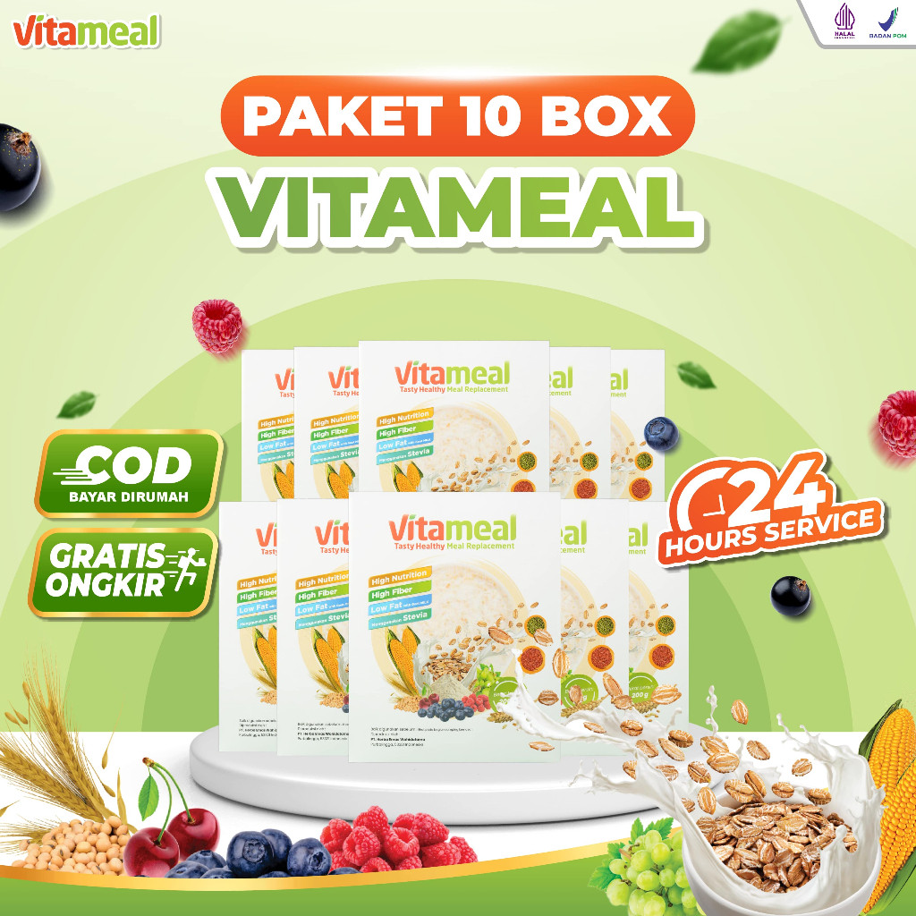 

Paket Reseller 10 Box Vitameal