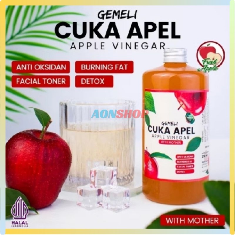 

[AS] Cuka Apel Original Diet Detoks Apple Cider Vinegar Toner Wajah Alami