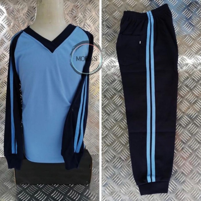 READY Setelan Kaos Olahraga Anak SD/SMP/SMA Seragam Baju Olahraga Anak Sekolah Size 4L & 5L JUMBO - 