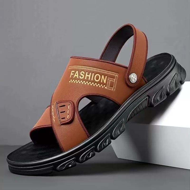 Sandal Gunung Kulit Pria Sendal Outdoor Anti Putus Terbaru 2026 Anti Licin Kasual Fashion