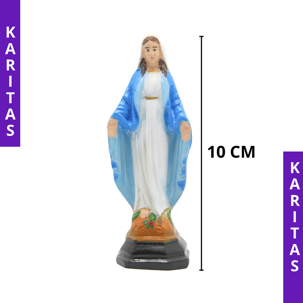 PATUNG YESUS-MARIA 10 cm/ PATUNG YESUS-MARIA MINI / PATUNG BUNDA MARIA / PATUNG TUHAN YESUS / PATUNG