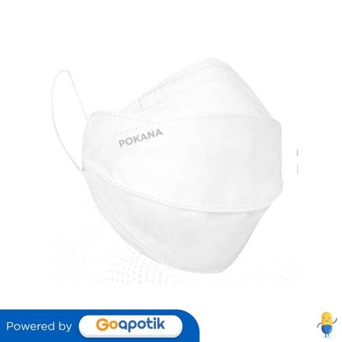 Pokana Duckbill Medical Mask Light Colour Pure White Box 25 Pcs