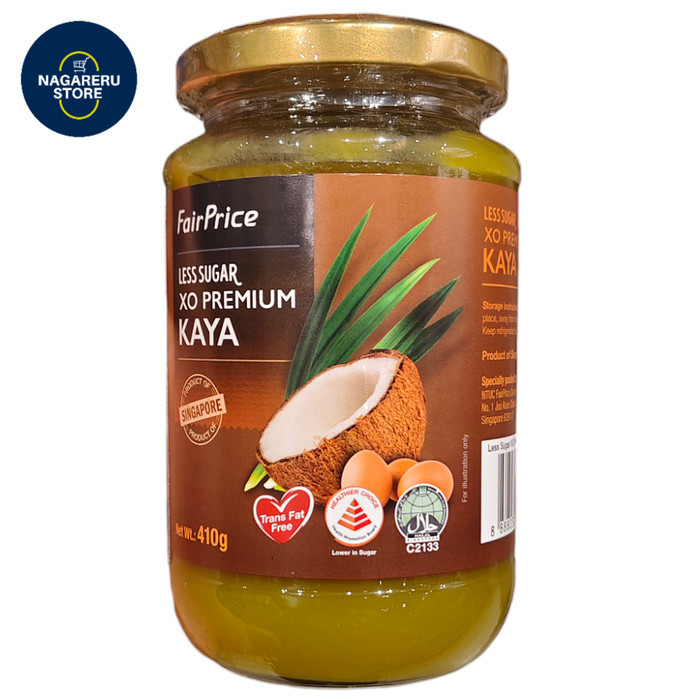 

Fair price nonya less sugar xo premium kaya 410gr