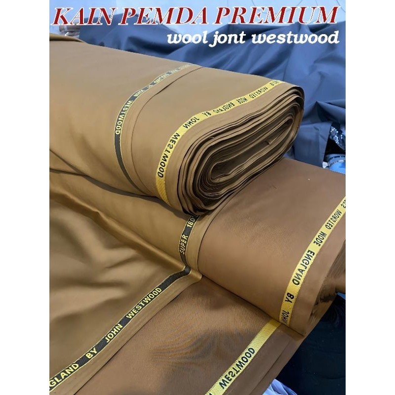 kain pemda khaki higt quality, kain khaki pns, asn, pormal, kain kejaksaan/hitam/putih/bahan jas/kai