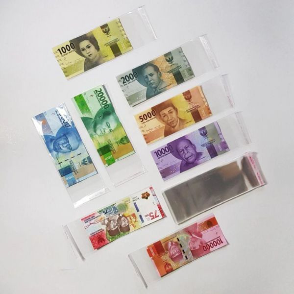 

Plastik Buket Uang Isi 10 Pcs Plastik OPP 7x15 cm