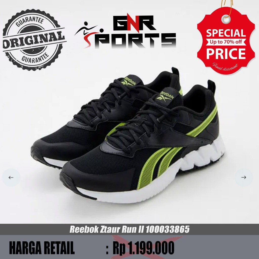 Sepatu Reebok Ztaur Run II 100033865 Running Shoes Original 100%