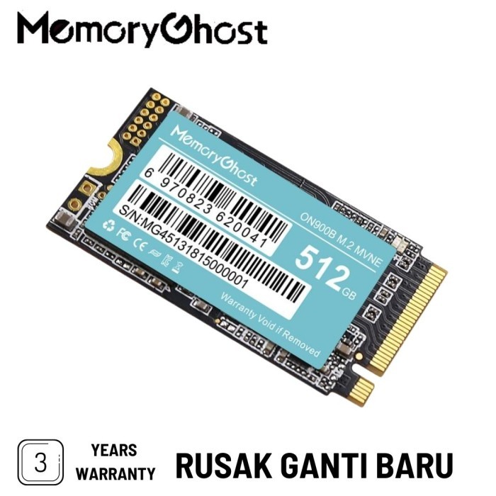 Memory Ghost SSD PCIe NVMe 2242 512 GB