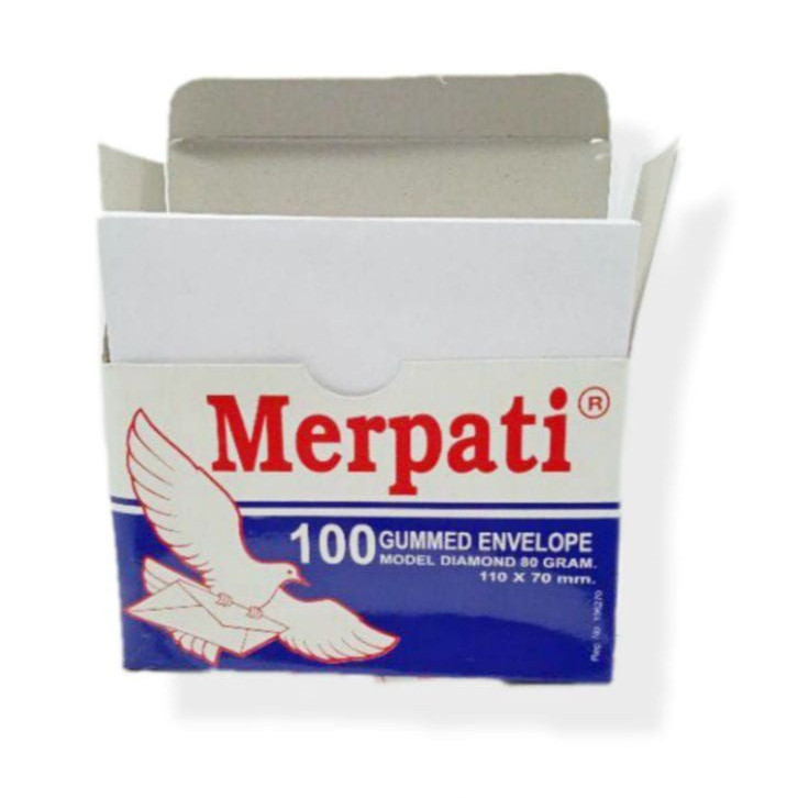 

Amplop Kecil Putih Polos Merpati 100 Lembar
