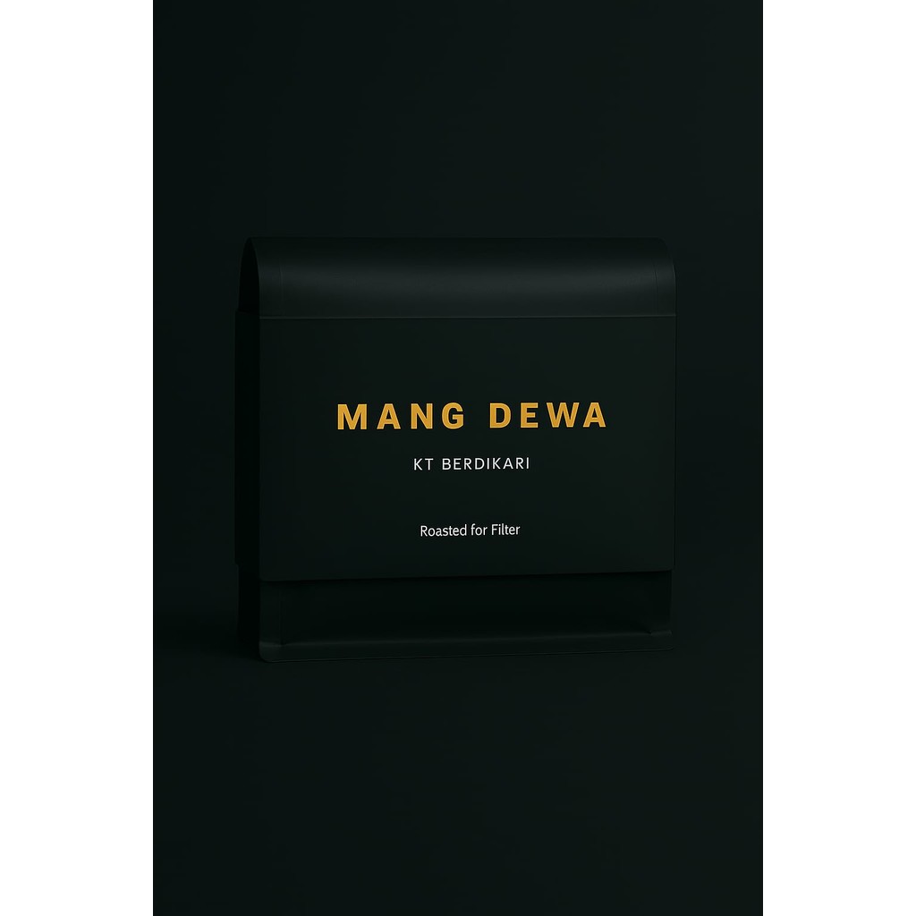 

Biji Kopi MANG DEWA roasted for filter by AGROASTERY
