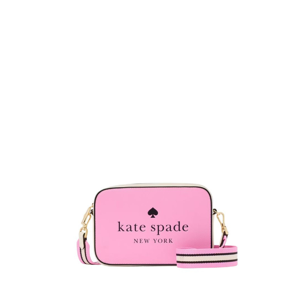 KATE SPADE Oh Snap Camera Bag Surf Pink Multi
