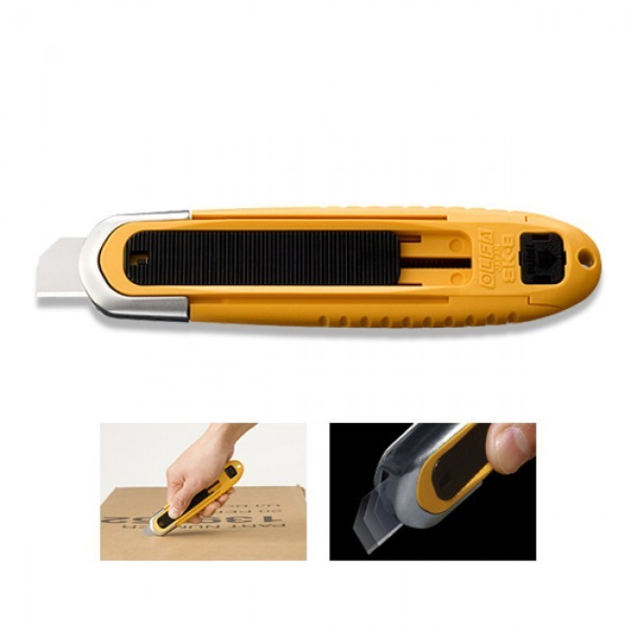 

Pisau Cutter SK-8 OLFA Automatic Self-Retracting Safety Knife