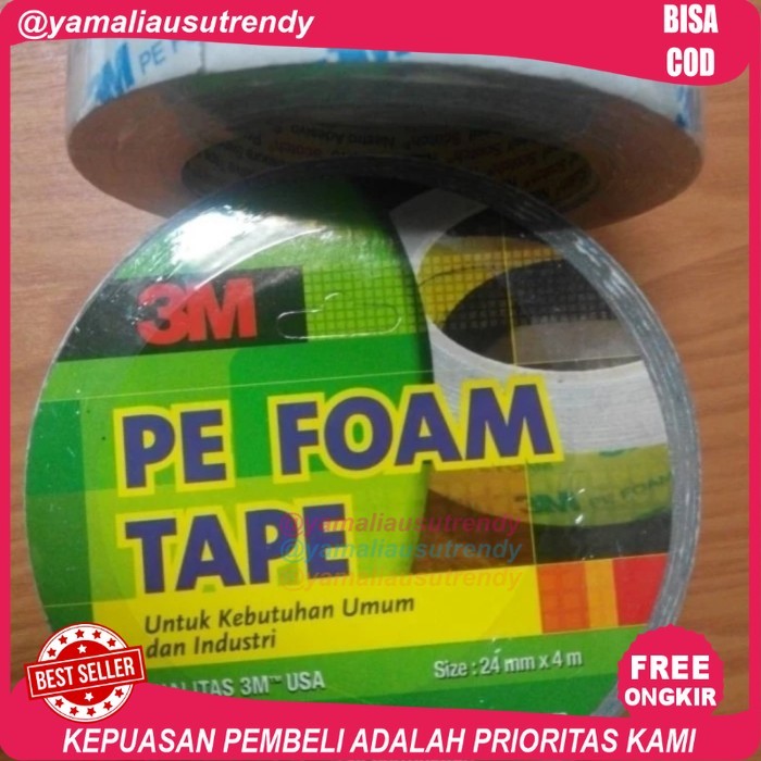 

Free Ongkir DOUBLE TAPE 3M PE FOAM