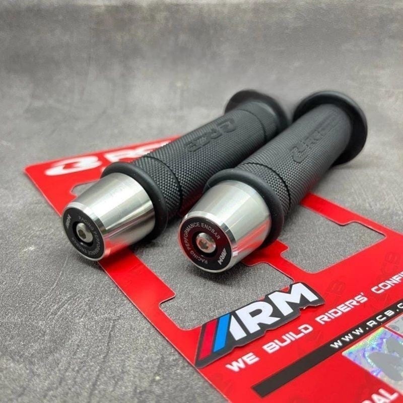 {Bisa COD} RCB ORIGINAL HANDGRIP HG55 + JALU STANG STAINLESS ARM BULAT TWOTONE UNIVERSAL BEAT VARIO 