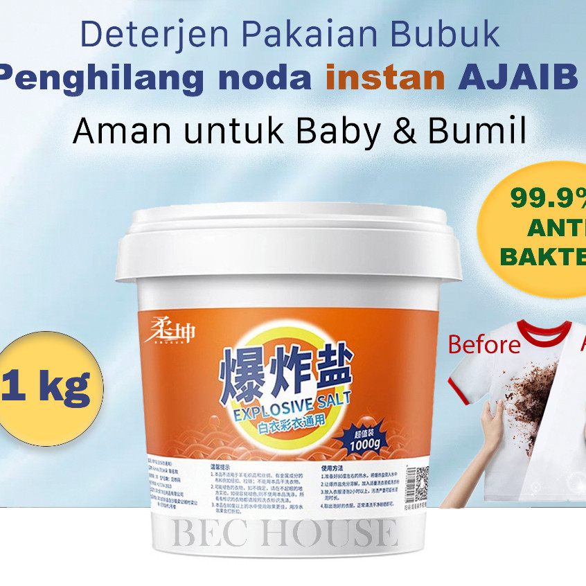 1Kilo Sabun Pembersih Noda Membandel Detergen Baju Anak