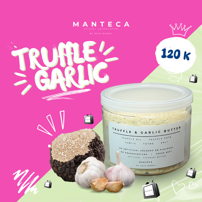 

Manteca Truffle & Garlic Butter 250 gr