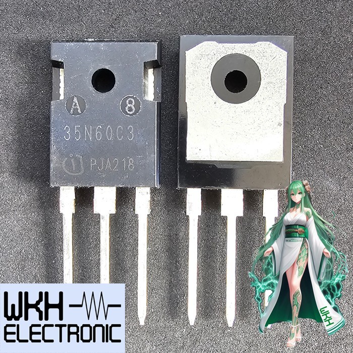 (BACA DESKRIPSI) Mosfet 35N60C3 600V 34.1A N-Ch 35N60 35N60CFD TO247