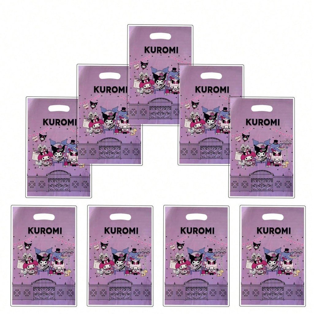 

30Pcs Kuromi Themed Gift Bag Candy Bag Gift Bag Family Birthday Party Decoration Return Gift Bag Candy Bag