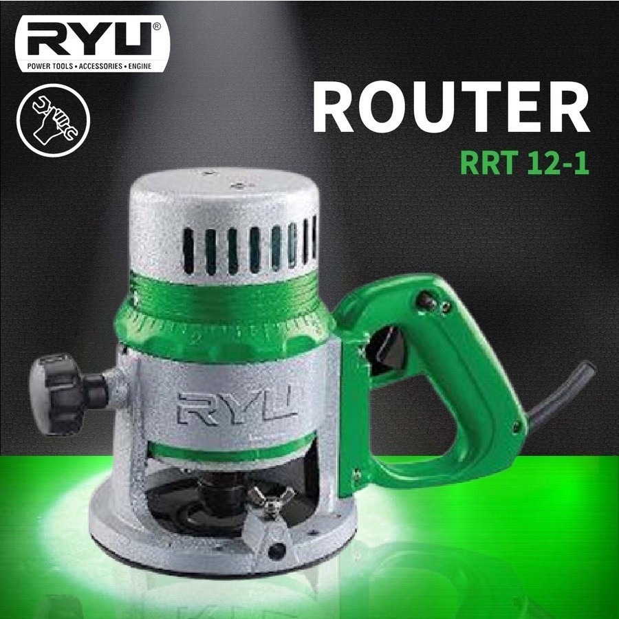 RYU Mesin router / mesin trimmer / mesin profil rrt 12-1 ROUTER