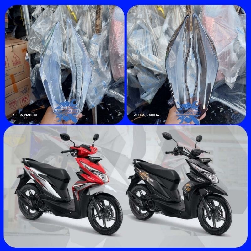 Mika Kaca Lampu Sen Depan Honda Beat New Esp Stret 2016 Sd 2019 KANAN KIRI