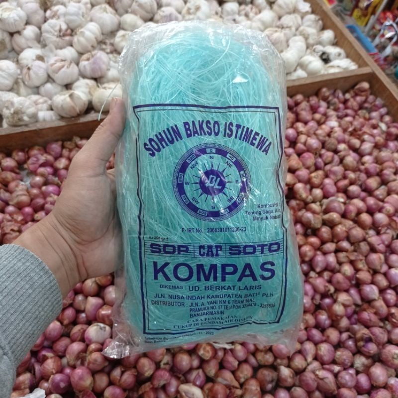 

Sohun Bakso Biru Cap Kompas - BON