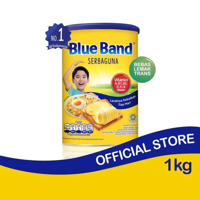 

Blue Band Serbaguna Margarine Tin 1kg