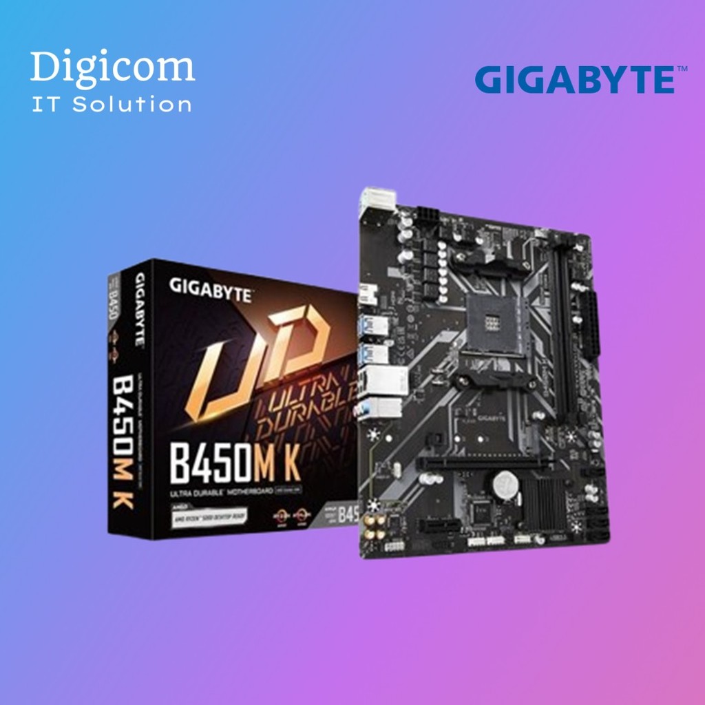 MOTHERBOARD GIGABYTE B450M-K