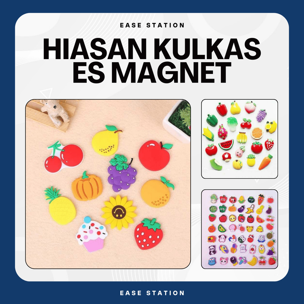 MAGNET KARAKTER PINTU KULKAS HIASAN KULKAS DEKORASI PINTU BESI MAGNET HIASAN RUMAH