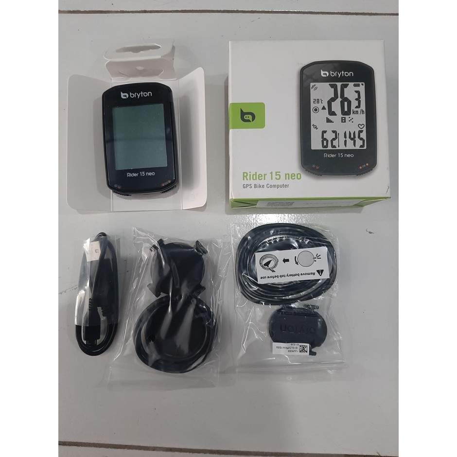 SPEEDOMETER / CYCLO COMPUTER GPS BRYTON RIDER 15 NEO GPS