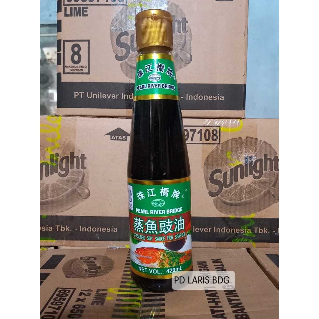 

PEARL RIVER BRIDGE SEASONED SOY SAUCE FOR SEAFOOD 420ML