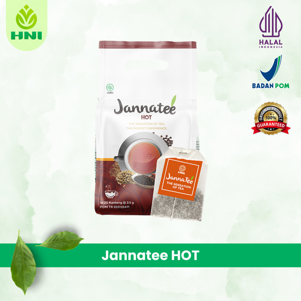 

Teh Rempah Rempah JANNATEA HOT - Teh Herbal Kaya Manfaat Penjaga Kesehatan Tubuh