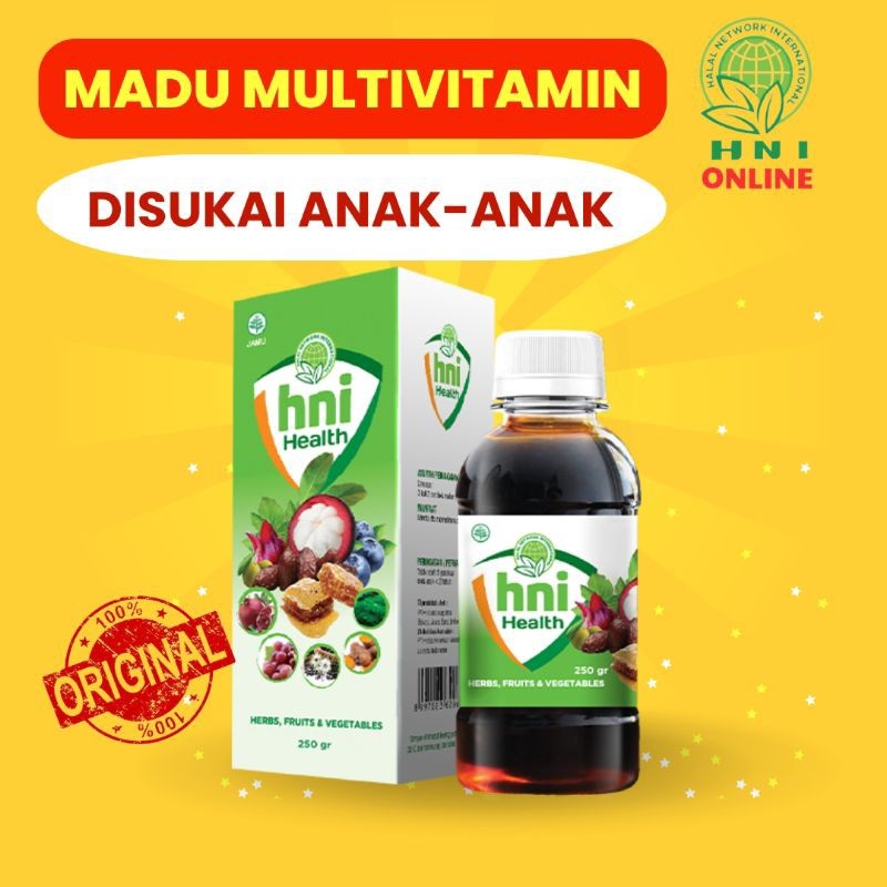 

MADU EXTRA FOOD HNI HEALTH - PENAMBAH NAFSU MAKAN ANAK
