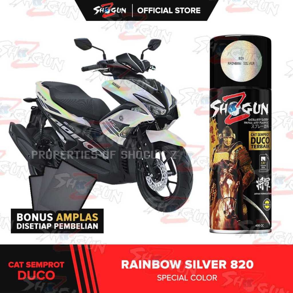Cat Semprot Cat Semprot Motor Shogun Z Paint RAINBOW SILVER 820 Spray Paint