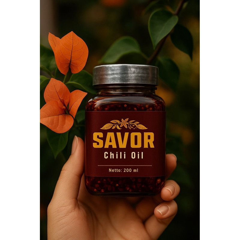 

CHILI OIL MAKARASA FOOD - CABAI KERING&MINYAK - SAVOR CHILI OIL REMPAH 100 Ml | SAMBAL CABAI MINYAK