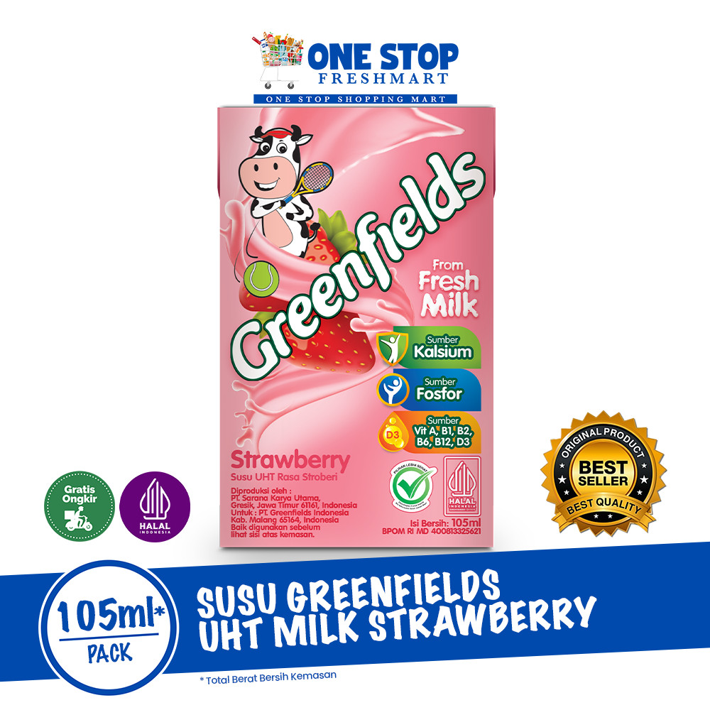 

SUSU GREENFIELDS UHT MILK 105ML