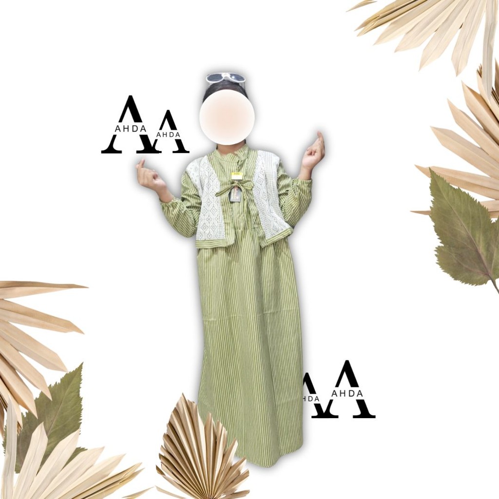 Gamis Anak Perempuan 6-10 Tahun Baju Gamis Anak Brokat Gamis Anak Tanggung