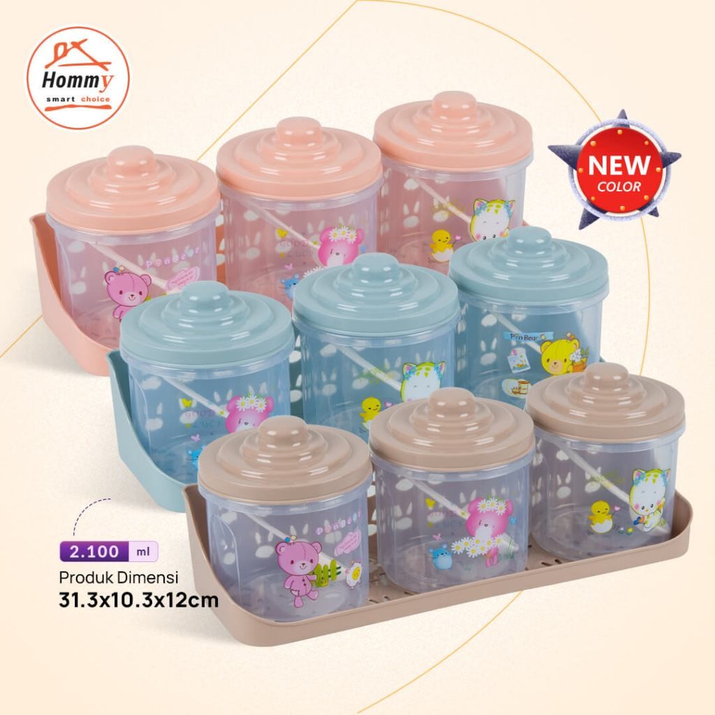 TEMPAT BUMBU SET DENISA HOMMY 2100