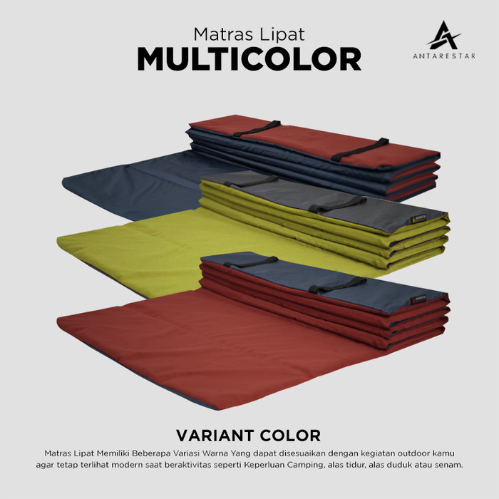 MATRAS LIPAT CAMPING OUTDOOR MATRAS LIPAT YOGA OLAHRAGA MATRAS YOGA