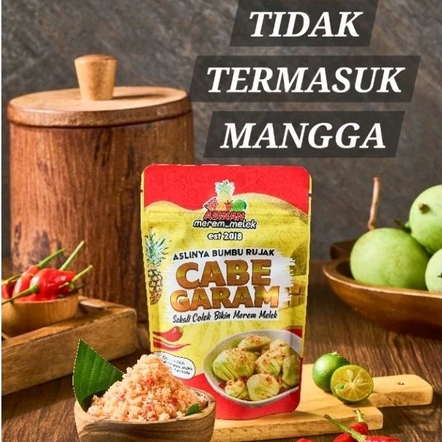 

Bumbu Cabe Garam Alami Tanpa Pengawet 125g