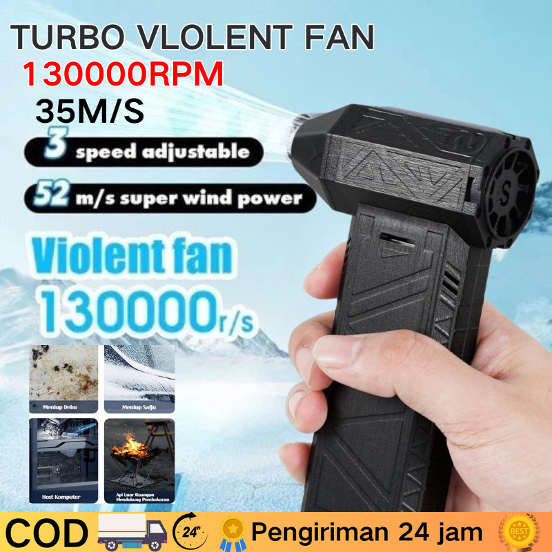 [COD] Violent Turbo Fan/Power Jet Fan/Turbo Jet Fan/Mini Jet Fan Turbo/Mini Turbo Jet Fan Blower 130