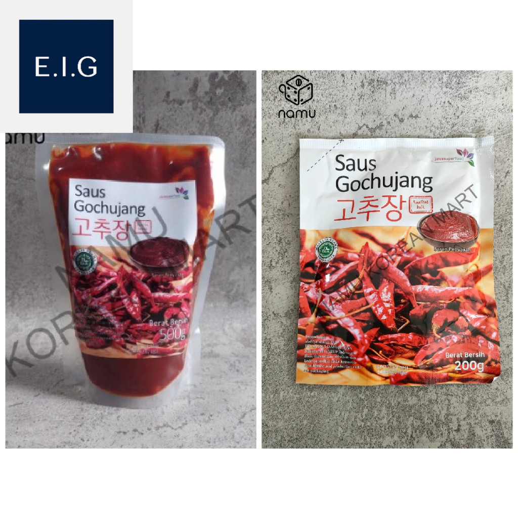 

Java Super Food Gochujang Korean Hot Pepper Paste 500 gr - Sambal Pasta Cabai Korea Halal