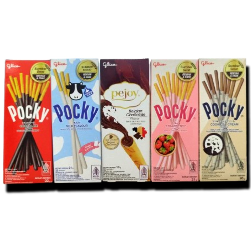 

GLICO POCKY PEJOY 20/21gr kemasan kecil /Half Size