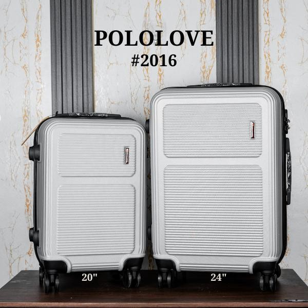 POLOLOVE Koper 24 Inci - Koper 20 Inci | Koper Traveling Koper TSA Lock - 2016 Kabin