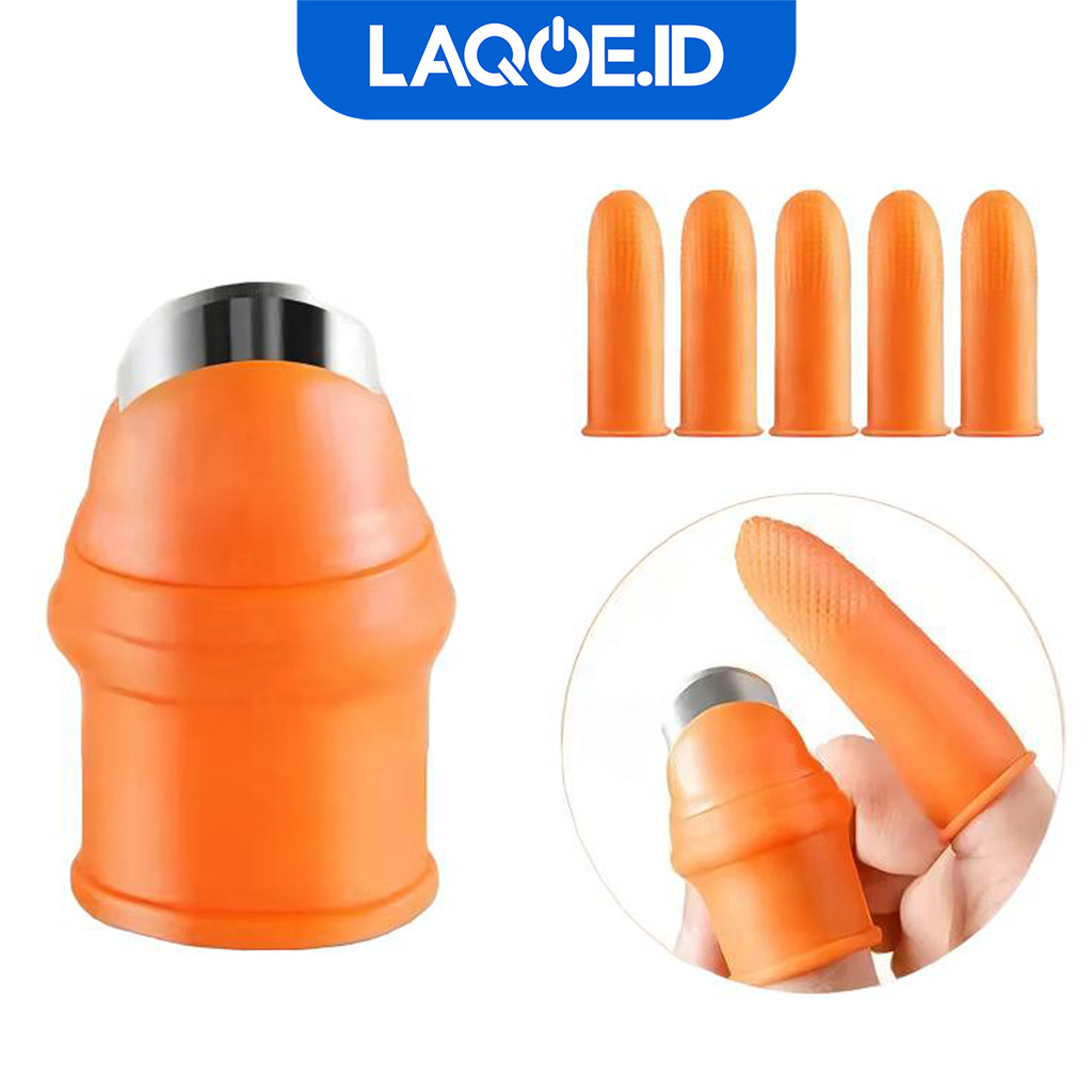 Sarung Jari Jempol Silikon Pisau HM1047 Cover Sarung Jempol Pemotong Sayur