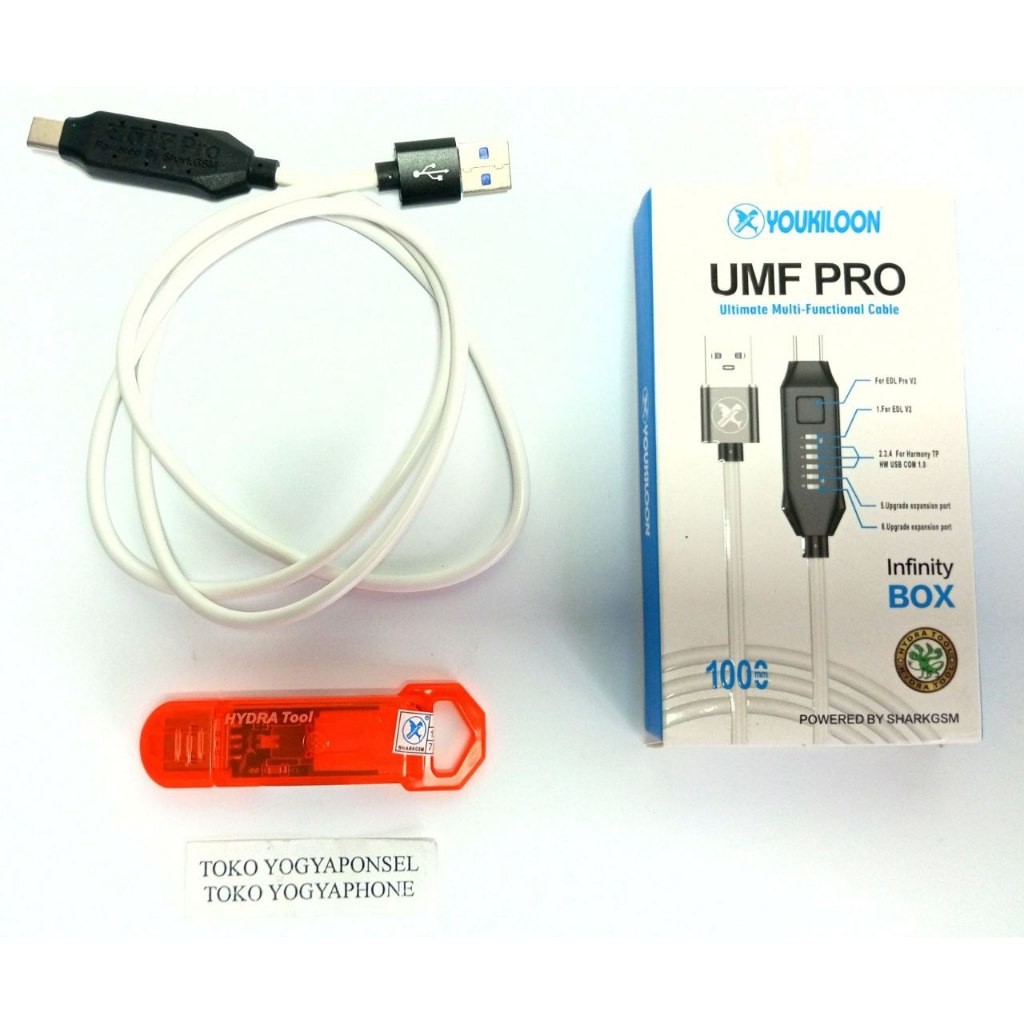 Hydra Tool dongle dan kabel set Original