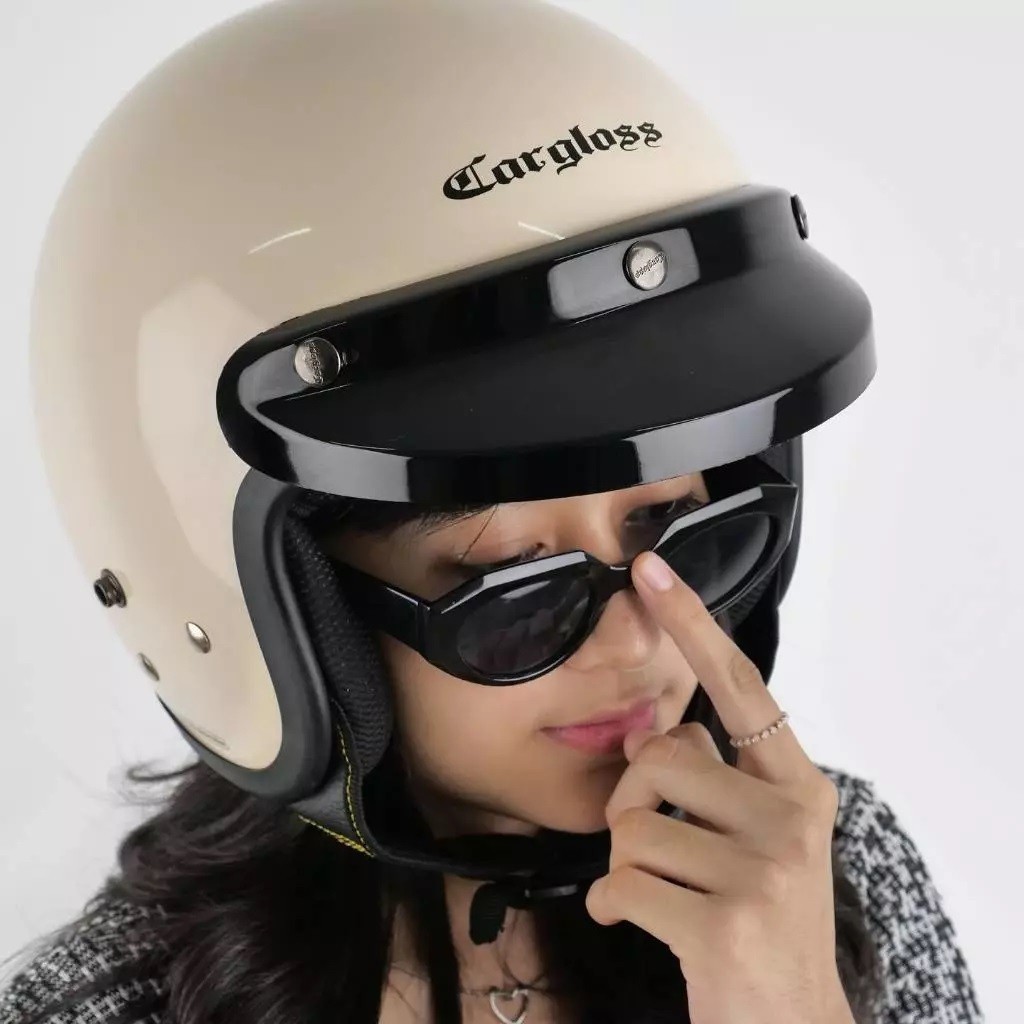 (BISA COD) (BISA COD) TERLARIS Helm CARGLOSS premium SNI Helm Wanita Dewasa Ukuran M/L