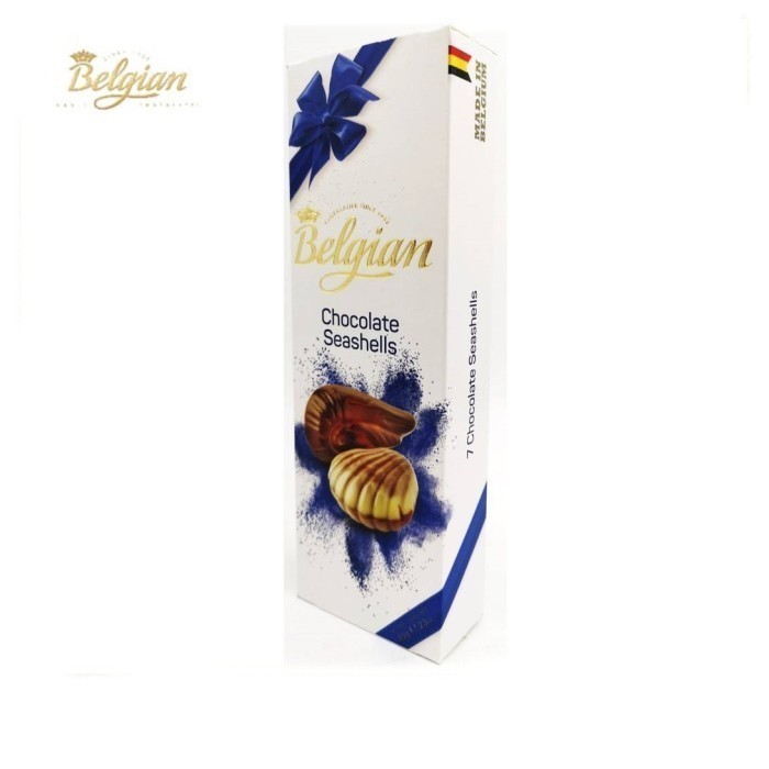 

The Belgian Chocolate Seashells 65gram asal Eropa