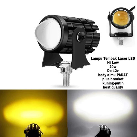 BISA COD Lampu D2 Laser Lampu Tembak D2 Laser Lampu Sorot Motor LED D2 Laser