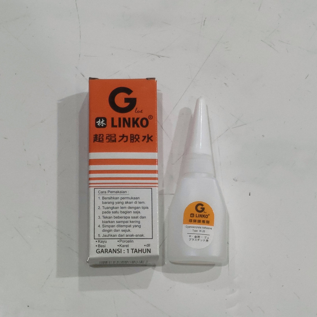 

(1 PCS) Lem Korea Glue Linko - Lem Cair Super Kuat Serbaguna