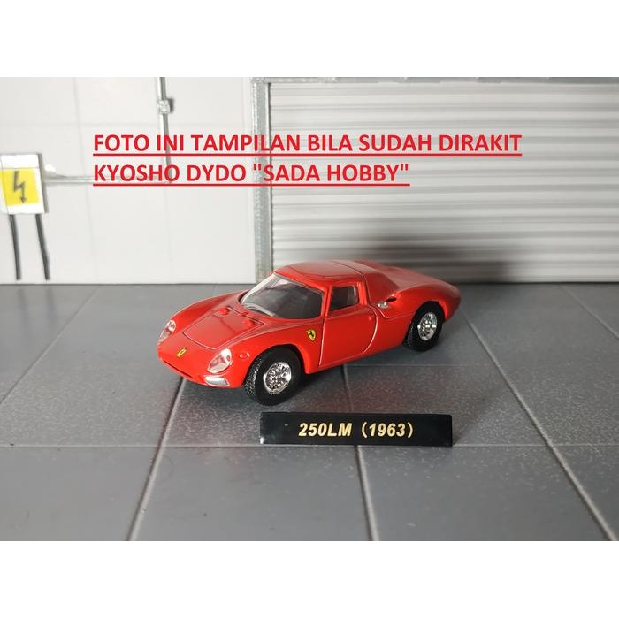 Dydo Kyosho  Diecast Skala 1/64 Ferrari 250LM 1963