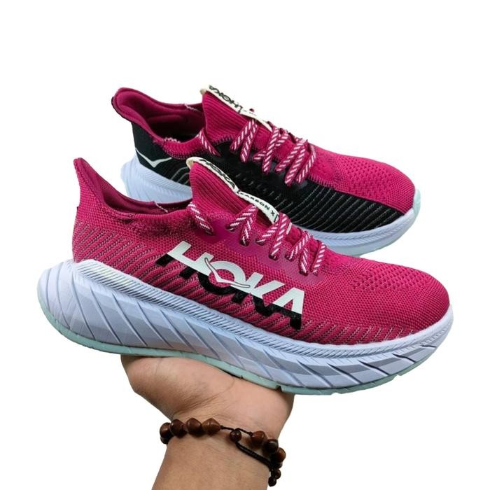 Hoka One One Carbon X 3 / Festival Fuchsia / Running Shoes Shoes